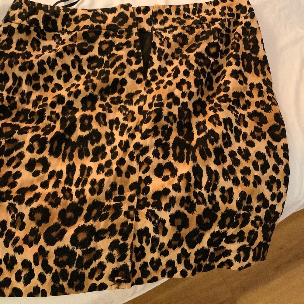 Animal Print mini skirt